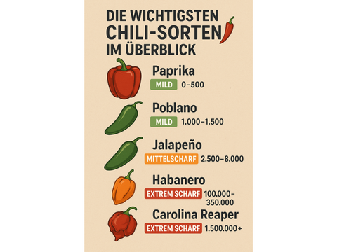 Chipotle, Carolina Reaper & Co.: Das 1×1 der Chili-Sorten
