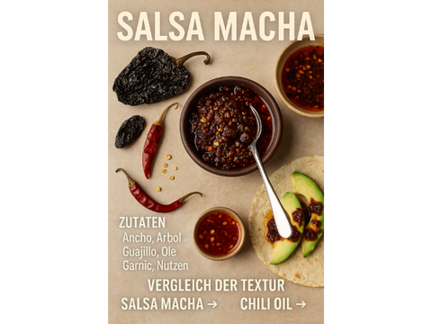 Salsa Macha & Chili Oil: Geheimtipps aus der mexikanischen Küche
