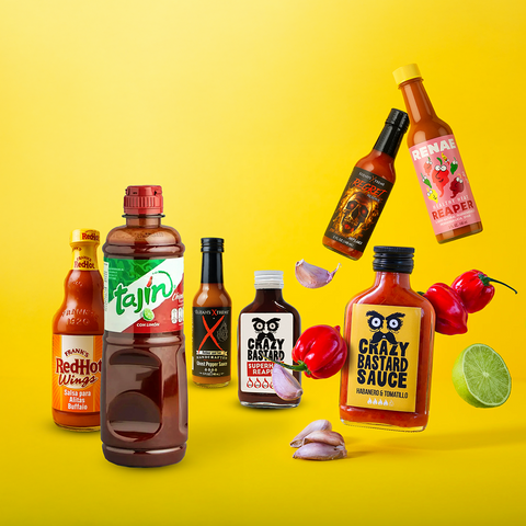Basic Hot Set – 7x Hot Sauce für Einsteiger: Klassiker, Reaper & BBQ-Favoriten