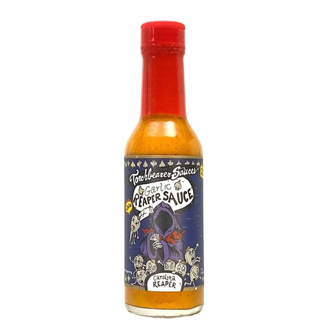 Torchbearer Garlic Reaper Hot Sauce – mit Carolina Reaper Chili 142g Torchbearer