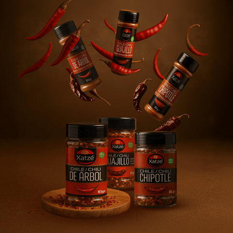 Xatze Chili-Set – Pulver & Flocken