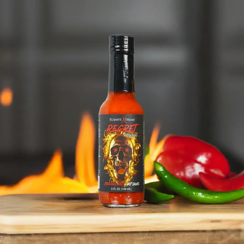 Xtreme Regret Reserve Hot Sauce – Limitierte Schärfe, 148ml Elijah's Xtreme