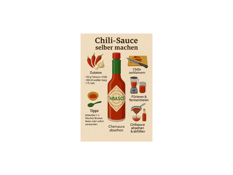 Homemade Tabasco: So machst du deine eigene Chili-Sauce