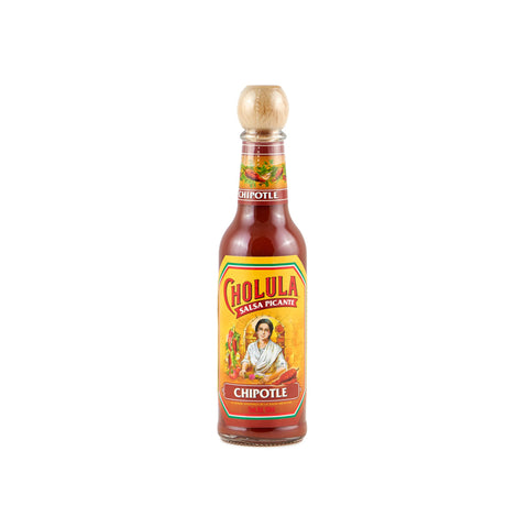 Cholula Chipotle Salsa Picante, 150ml, rauchige mexikanische scharfe Soße mit Chipotle-Chilis.