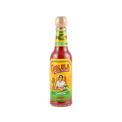 Cholula Limón Salsa Picante, 150ml, mexikanische scharfe Soße mit einem Hauch von Limette.