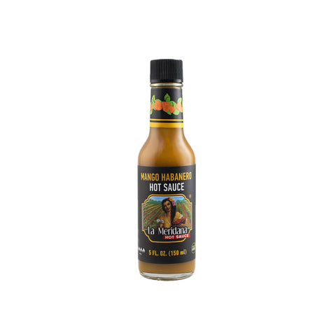 La Meridana Mango Habanero Hot Sauce, 150ml, fruchtige Hot Sauce mit reifer Mango und würzigen Habaneros.