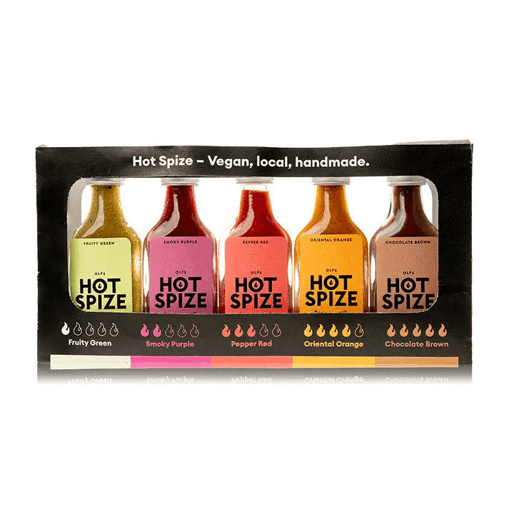 Olfs Hot Spize - Probier-Set (5 x 20 ml) – The HotSquad (Mighty Foods GmbH)