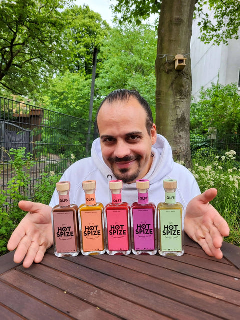 Olfs Hot Spize – Das Probier-Set (5 x 20 ml) Olfs Hot Spize