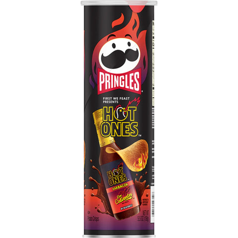 Pringles Hot Ones Barbacoa - Rauchig & Würzig, 156g Pringles
