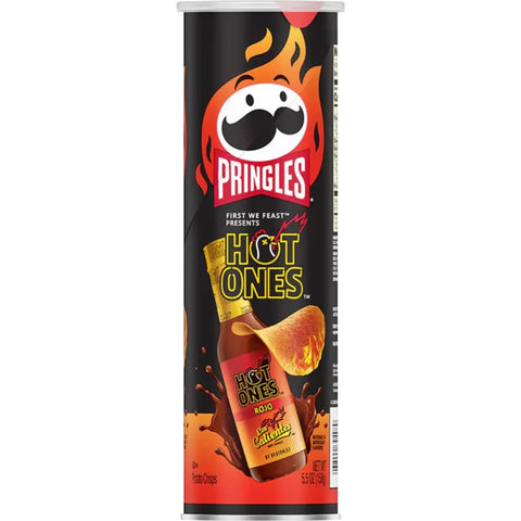 Pringles Hot Ones Rojo - Feurig & Smoky, 156g Pringles