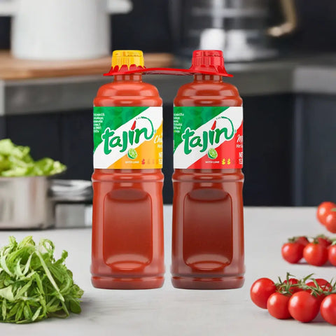 Tajin Classic Hot Sauce und Tajin Chamoy Hot Sauce Tajin