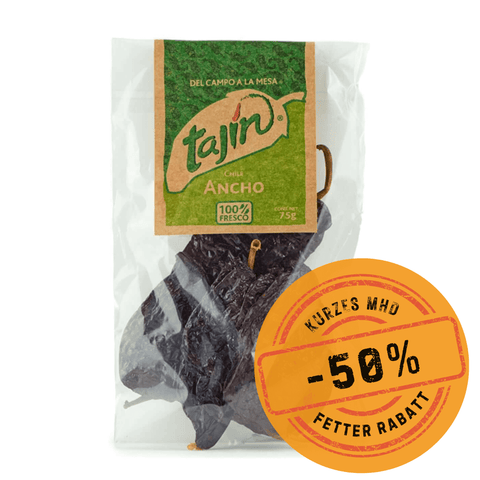 Tajin Ancho Chili – Getrocknet & aromatisch, 75g - kurzes MHD