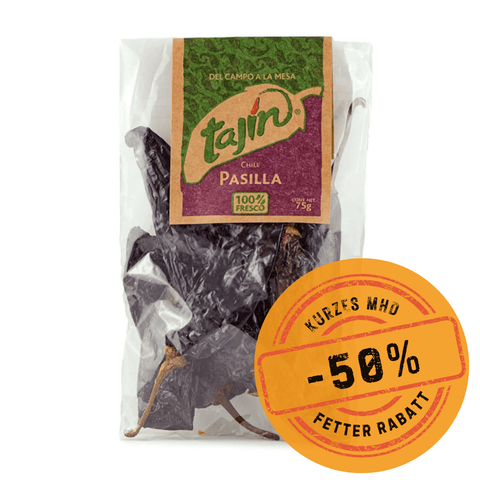 Tajin Pasilla Chili – Getrocknet & rauchig, 75g - kurzes MHD