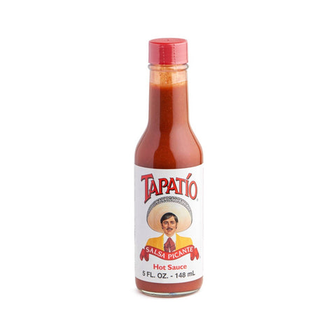 Tapatío Hot Sauce, 148ml, klassische mexikanische scharfe Soße mit würziger Note, perfekt für Tacos, Burritos und mehr.