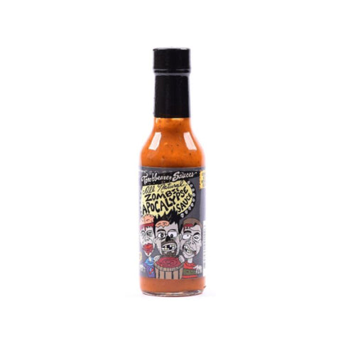 Torchbearer Zombie Apocalypse Sauce, 142ml, ultrastarke scharfe Soße mit Carolina Reaper und Ghost Pepper.